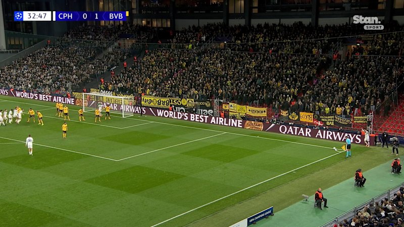 Dortmund concede bizarre own goal