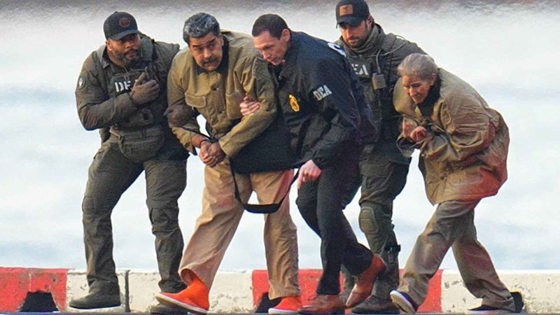 Nicolás Maduro and his wife Cilia Flores appear in New York court