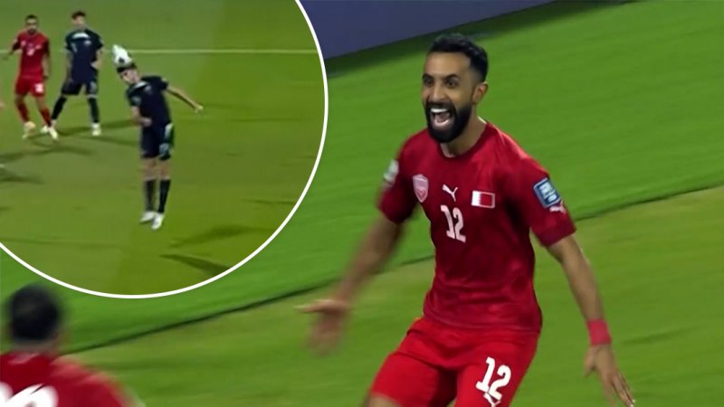 Socceroos error hands Bahrain lead