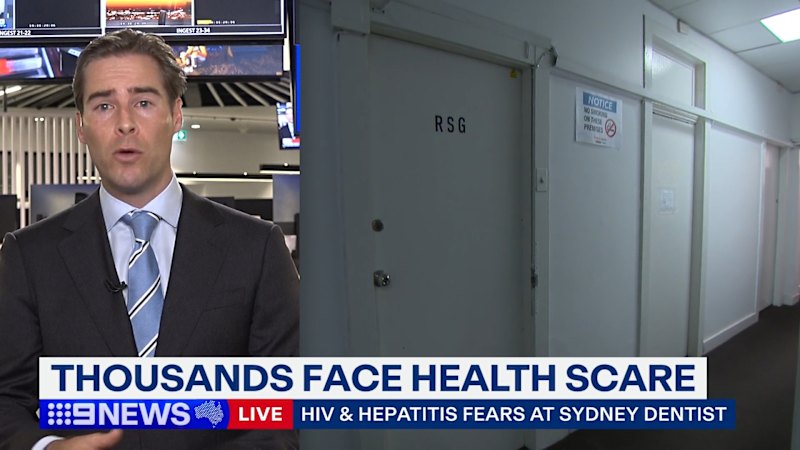 Thousands who visited Sydney dentist urged to get blood test