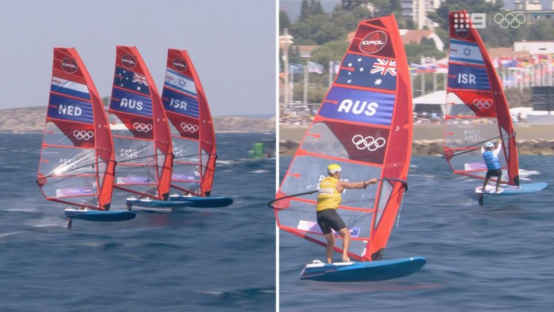 Morris claims windsurfing silver for Australia