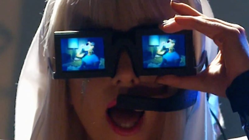 Lady Gaga performs on Rove Live