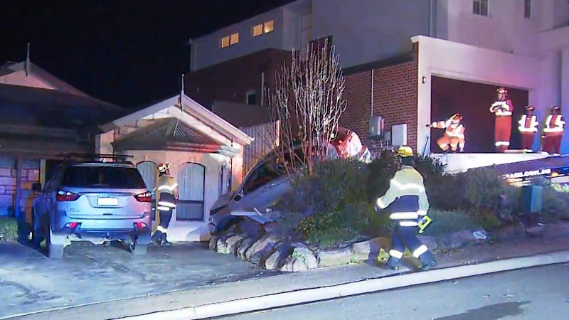 Learner driver s first lesson ends over embankment