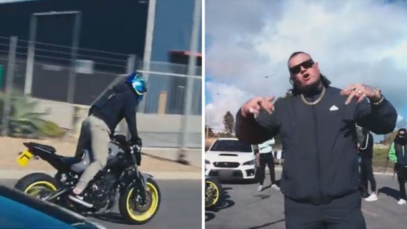 Amateur rapper accused of promoting dangerous driving
