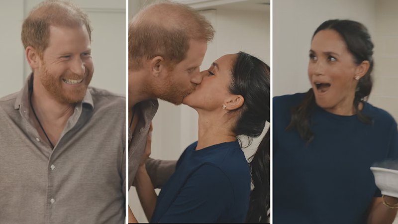 Prince Harry makes a cameo in Meghan's holiday special