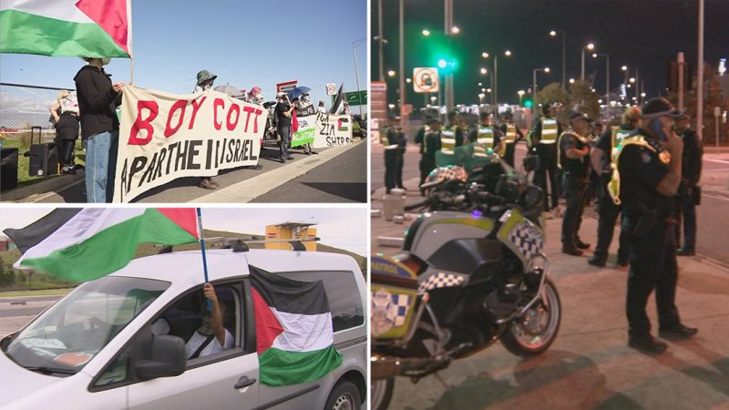 Police on standby as pro-Palestinian supporters prepare to shut down cities