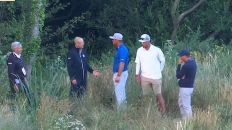 Dechambeau penalised two shots at Open