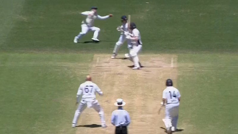 Smith z izjemnim enoročnim ulovom v Sheffield Shield