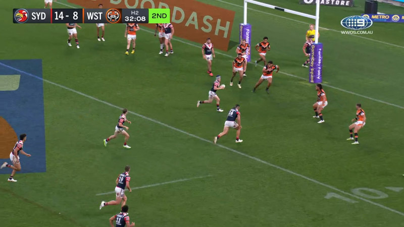 NRL Highlights: Roosters v Tigers - Round 26
