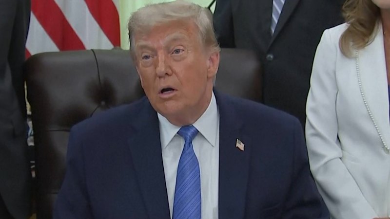 Trump threatens to hit Iran 'hard' again