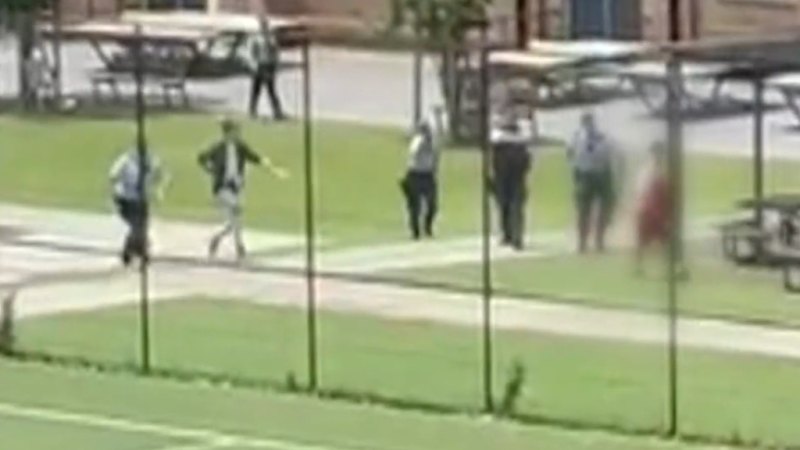 Student tasered after walking around school with knife