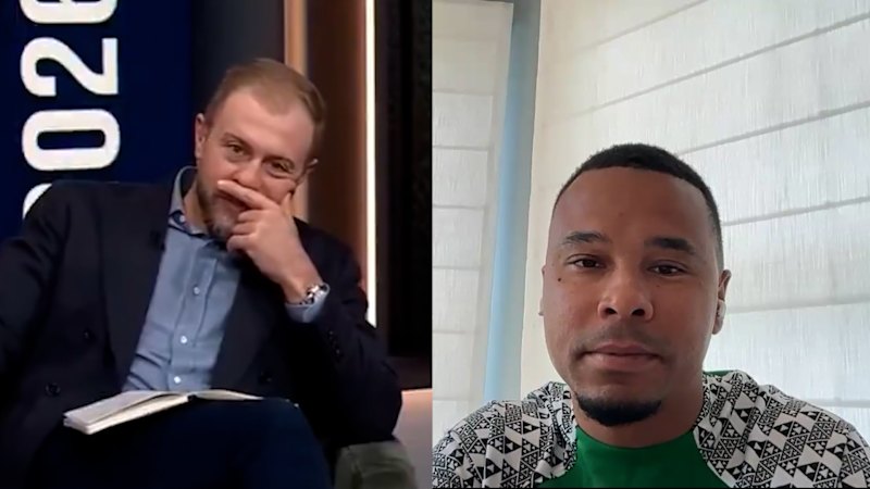 USA legend Charlie Davies reacts to Mike Grella sledging the Socceroos