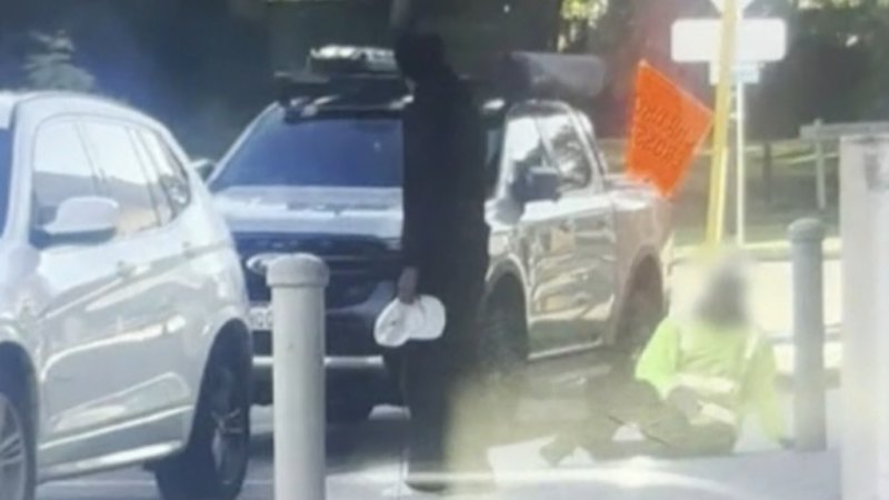 Elderly lollypop man injured in random assault
