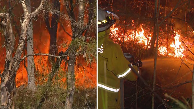 'High alert' as several NSW bushfires remain