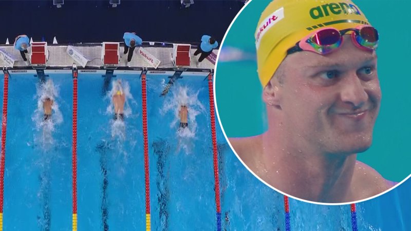 Aussie storms to world titles breaststroke gold