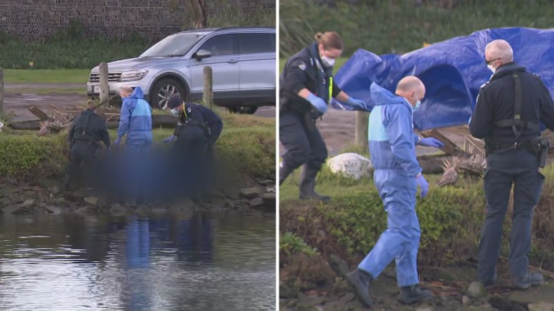 Woman charged with murder after body found in Melbourne waterway