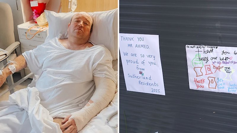 Bondi hero going back into surgery