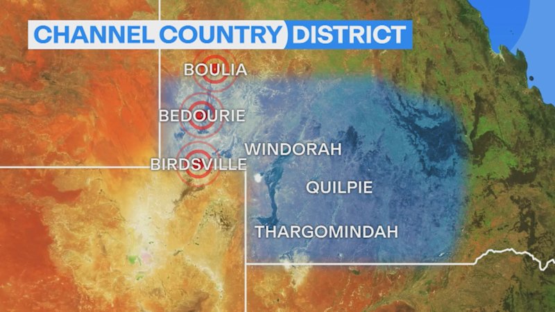 Flood, rain warnings in place in Queensland