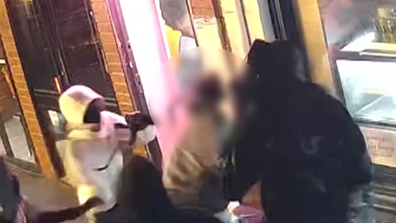 Four arrested over New Year's Eve machete attack