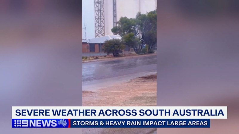 Severe weather warnings for parts of South Australia