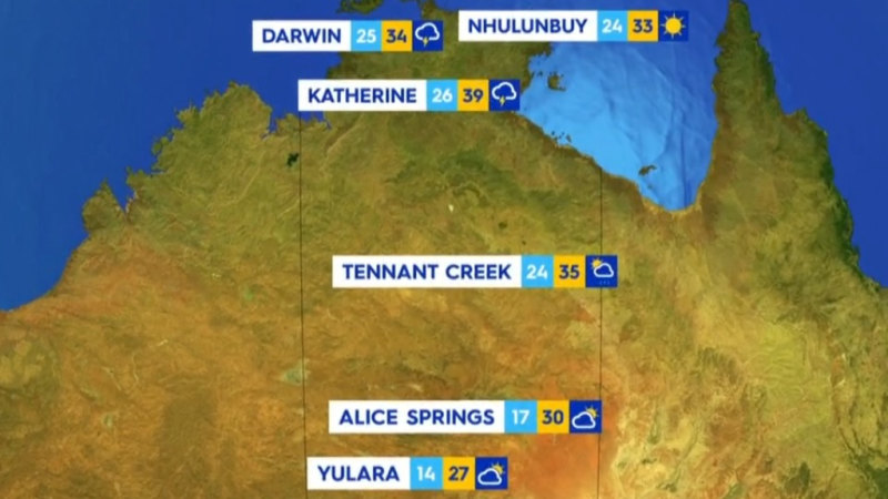 National weather forecast for Friday October 7