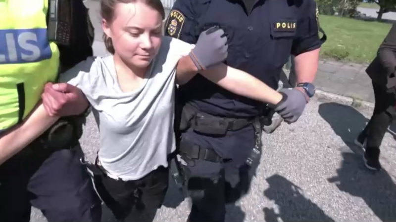 Greta Thunberg İsveç mahkemesinde para cezasına çarptırıldı