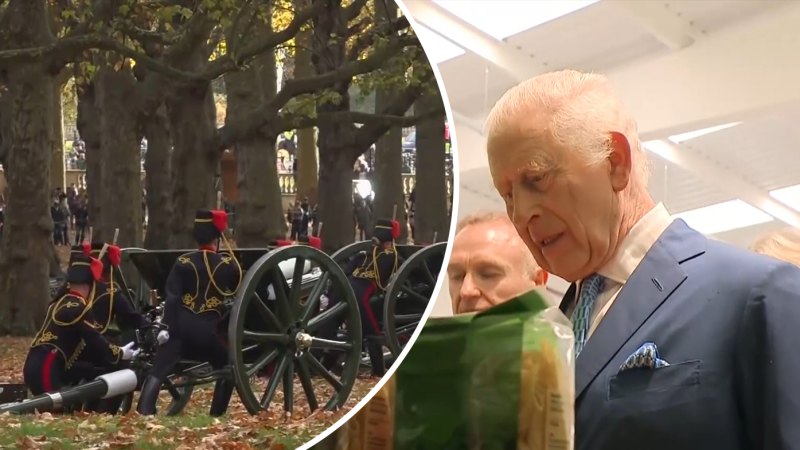 King Charles III turns 76 with 21-gun salute