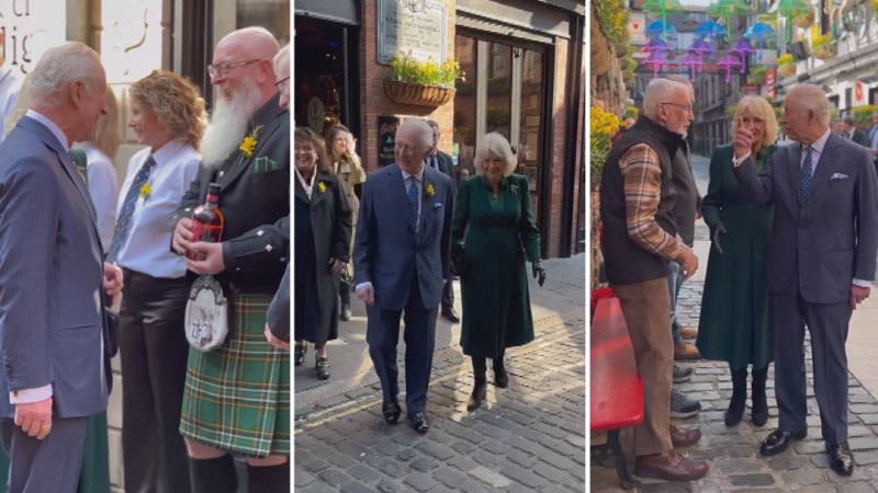 King Charles, Queen Camilla visit Northern Ireland