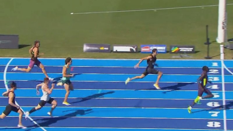 Gout Gout blitzes 200m final