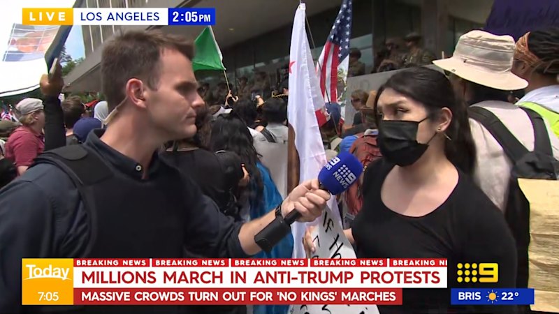 Millions protest against Trump administration