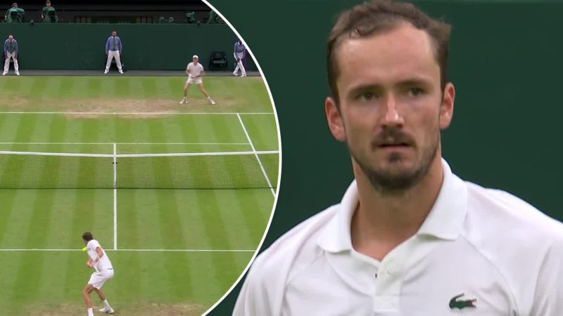 Medvedev knocks Sinner out of Wimbledon