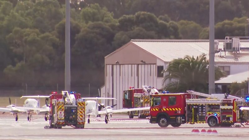 Light plane crashes into hangar in South Australia
