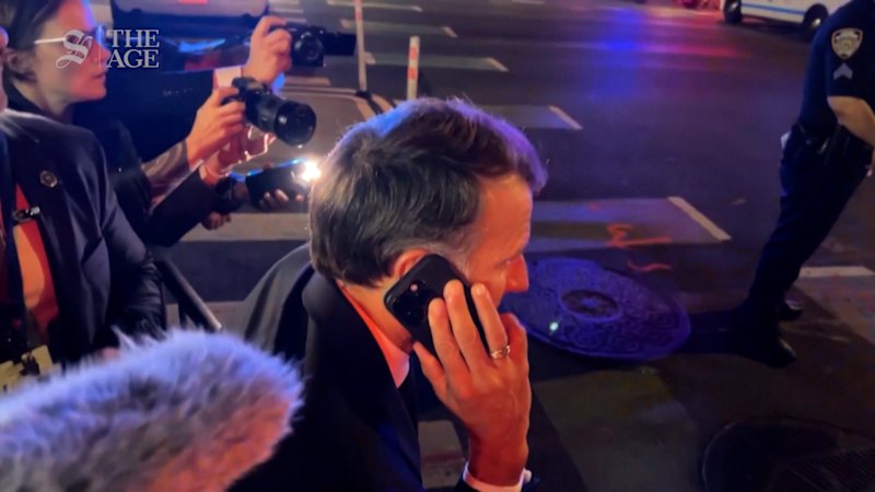 Video: Stuck in Traffic, Macron Calls Trump About His Motorcade