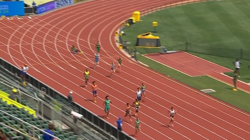 Australian youth relay team sets world under-20 record in mixed 4x100m