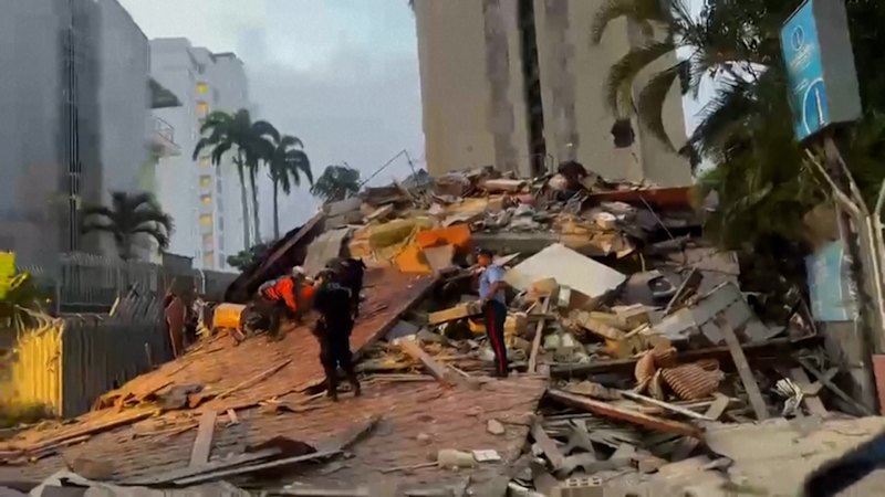Venezuelan capital rocked by two back to back earthquakes