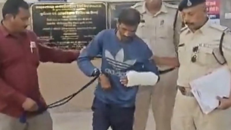 Man paraded by police over cricketer claims