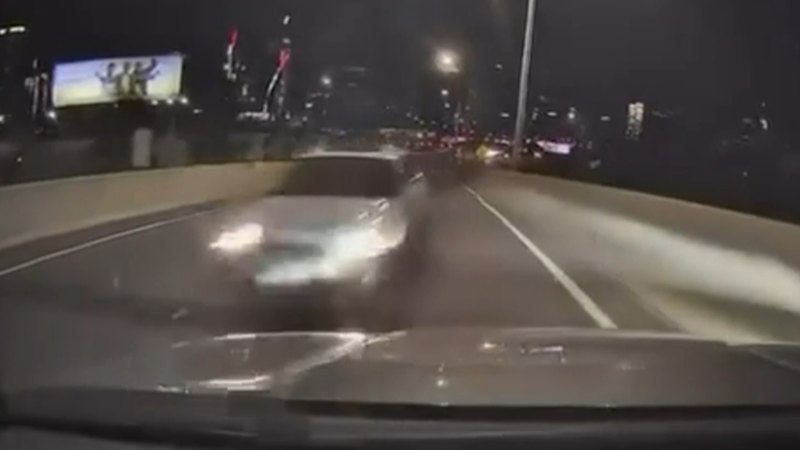 Uber driver lucky to be alive after terrifying crash