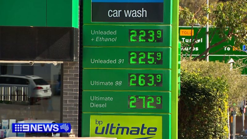 Petrol prices jump above $2 a litre as temporary fuel excise relief ends