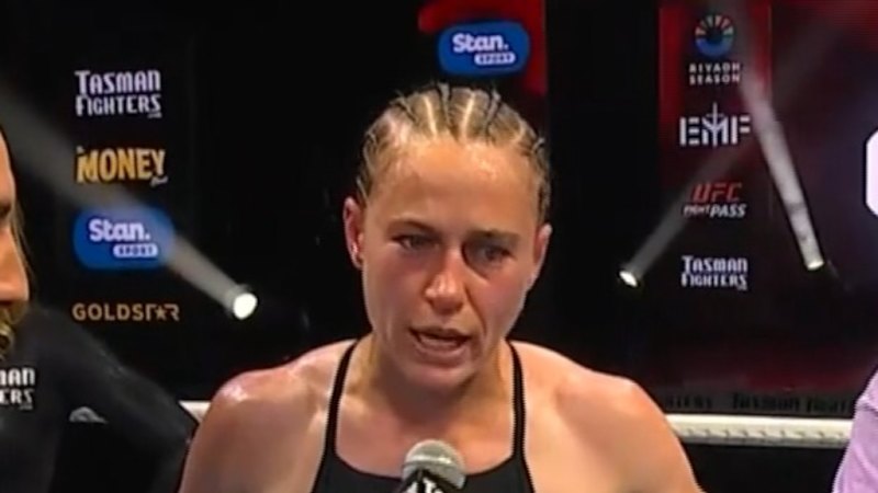 Gentzen shares emotional moment after 'tough' victory