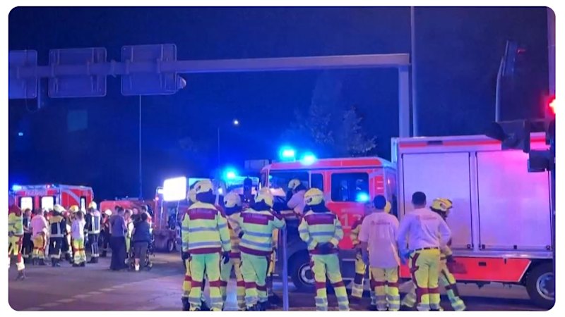 Van ploughs into crowd at Berlin pride parade