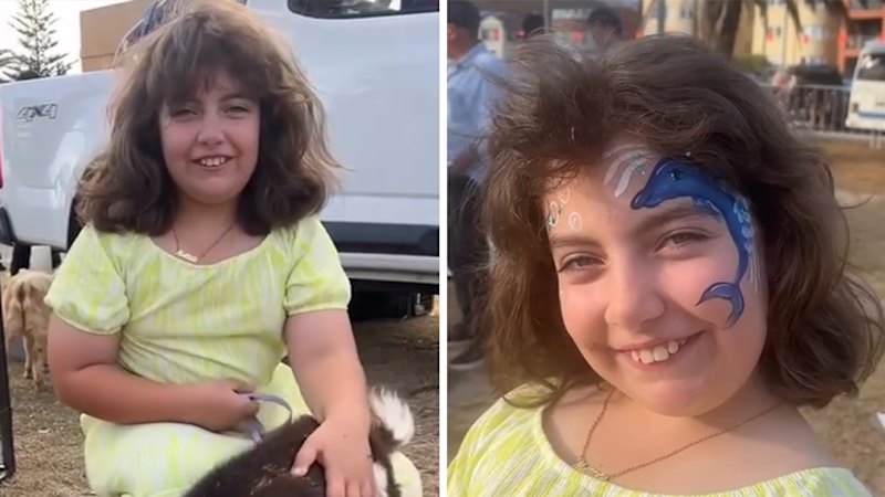 Bondi's youngest victim Matilda seen in video shortly before shooting