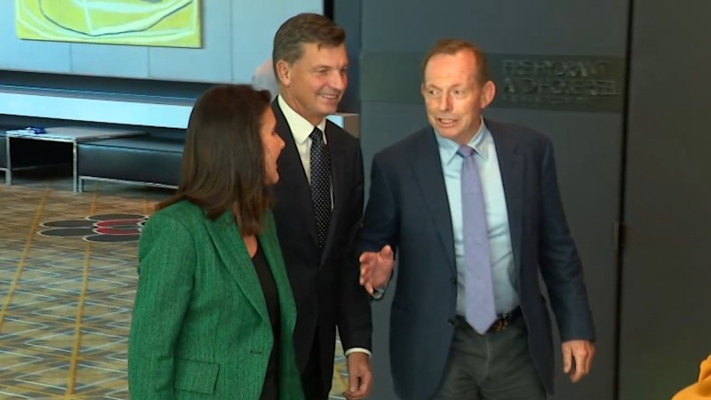Liberals leader fires up party faithful following Tony Abbott's presidency