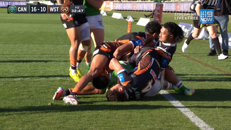 NRL Highlights: Raiders v Tigers - Round 26