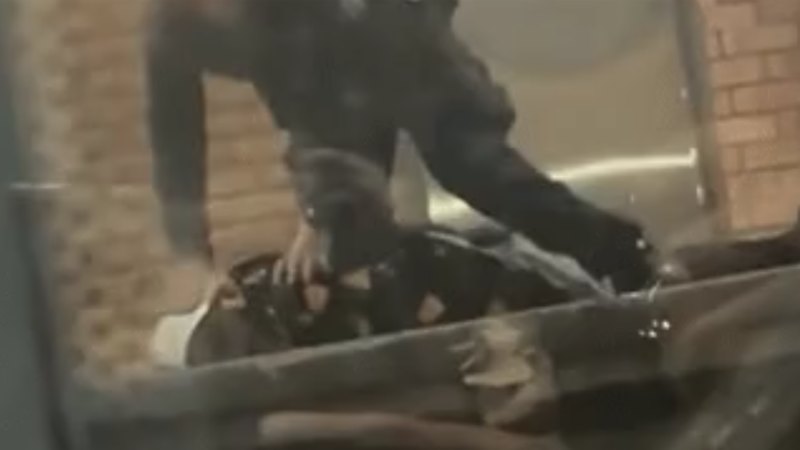 NSW Police defend officer footage showing repeated punches at Sydney train station