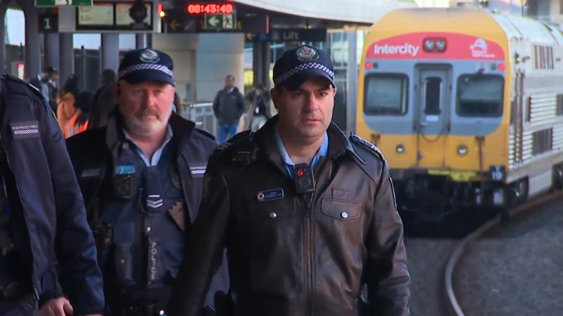 Police investigating 15 serious alleged crimes on Sydney trains