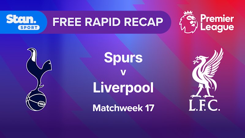 Rapid Recap | MW17: Spurs vs Liverpool