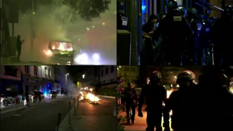 Fransa'da şiddetli protestolar sürüyor
