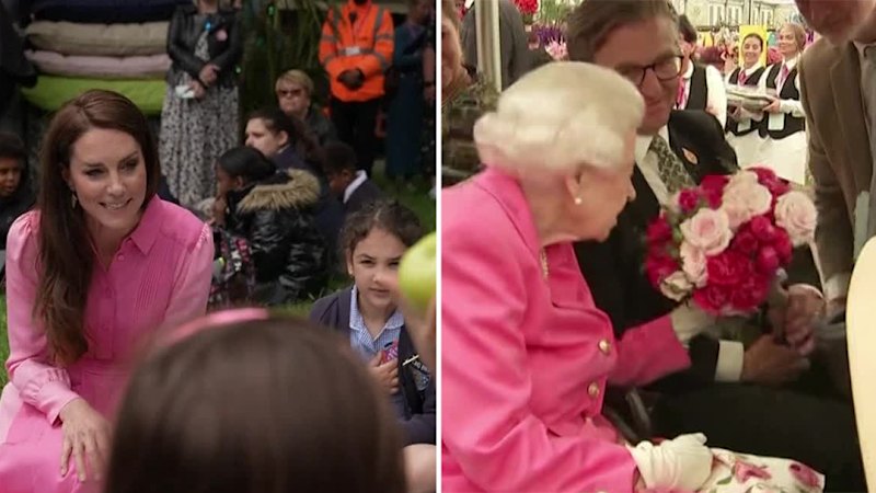 King Charles visits Chelsea Flower Show