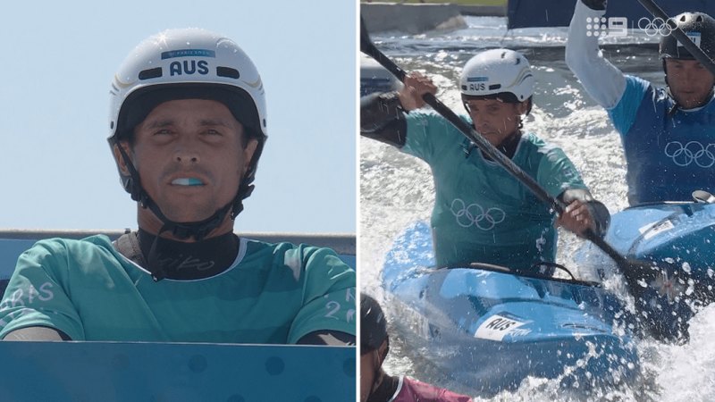 Aussie Anderson knocked out of kayak cross