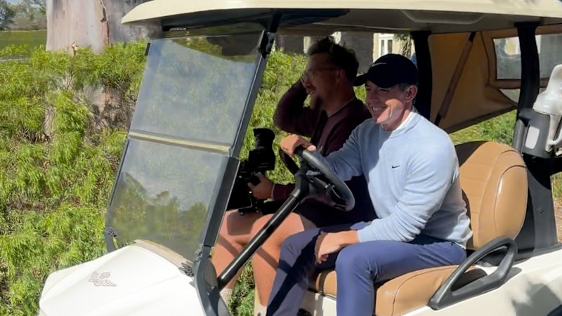 McIlroy-mania as superstar golfer hits Royal Melbourne